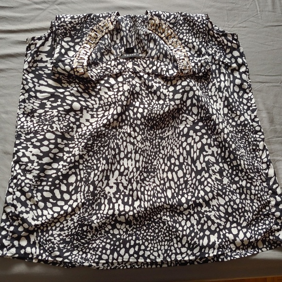 Jessica Black and White sleeveless top - Picture 2 of 4